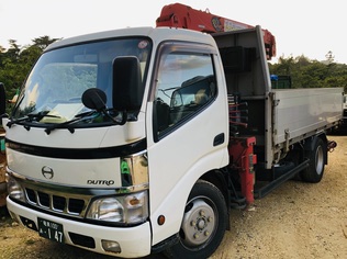 ◆2トンユニック車　3段ブーム◆